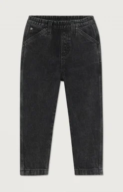 American Vintage Kid'S Worker Jeans Yopday Black Hot