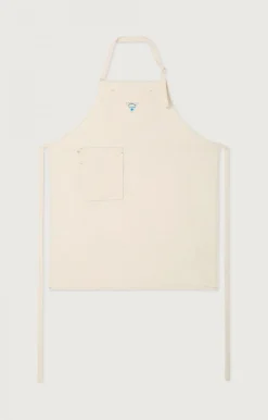 American Vintage Kitchen Apron Tirabay Ecru Hot