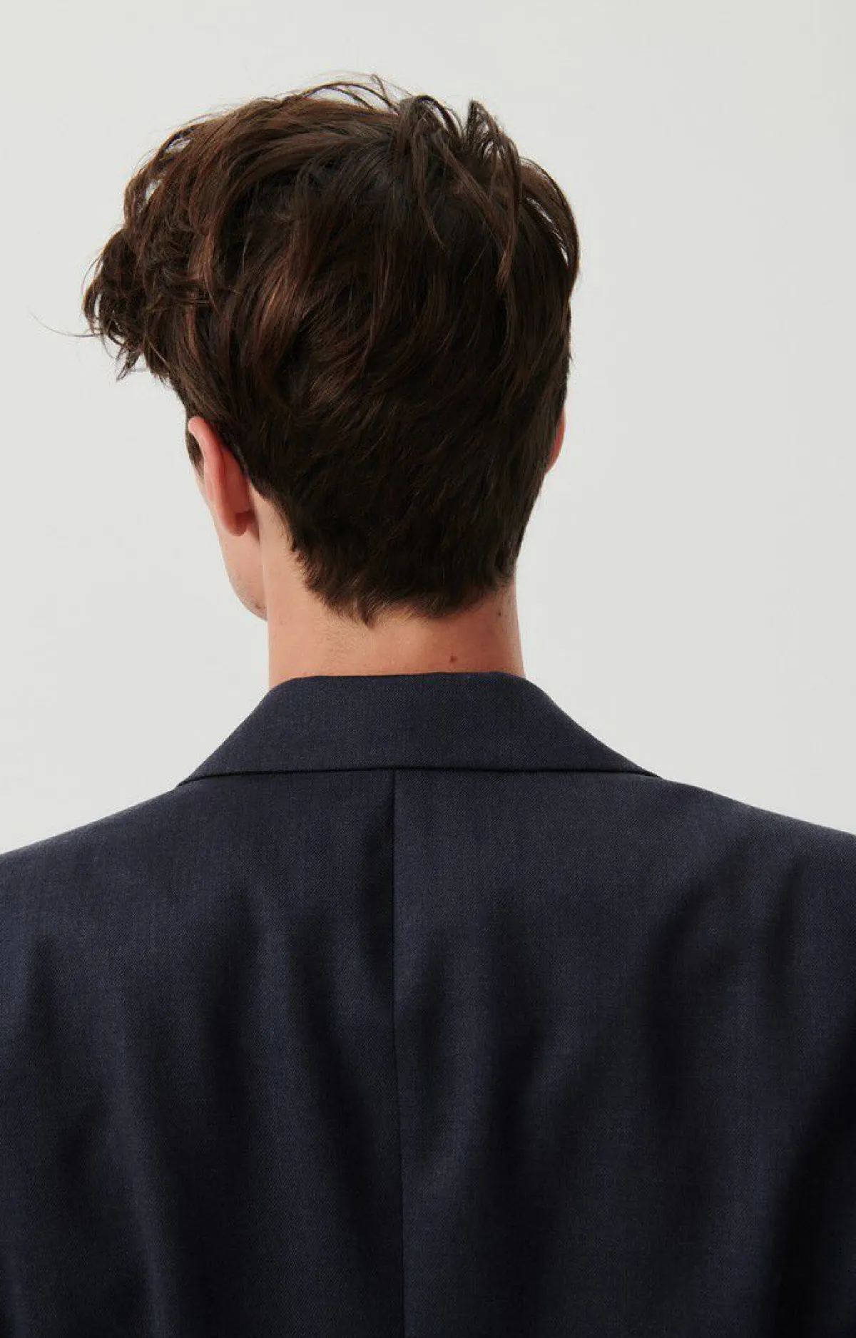 American Vintage Men'S Blazer Tabinsville Navy Melange Clearance