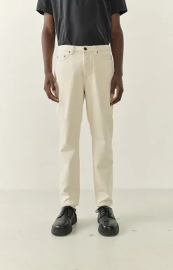 American Vintage Men'S Carrot Jeans Snopdog Ecru Clearance