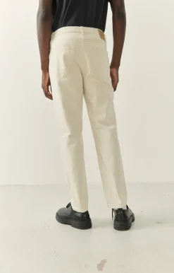 American Vintage Men'S Carrot Jeans Snopdog Ecru Clearance