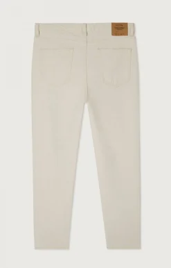 American Vintage Men'S Carrot Jeans Snopdog Ecru Clearance