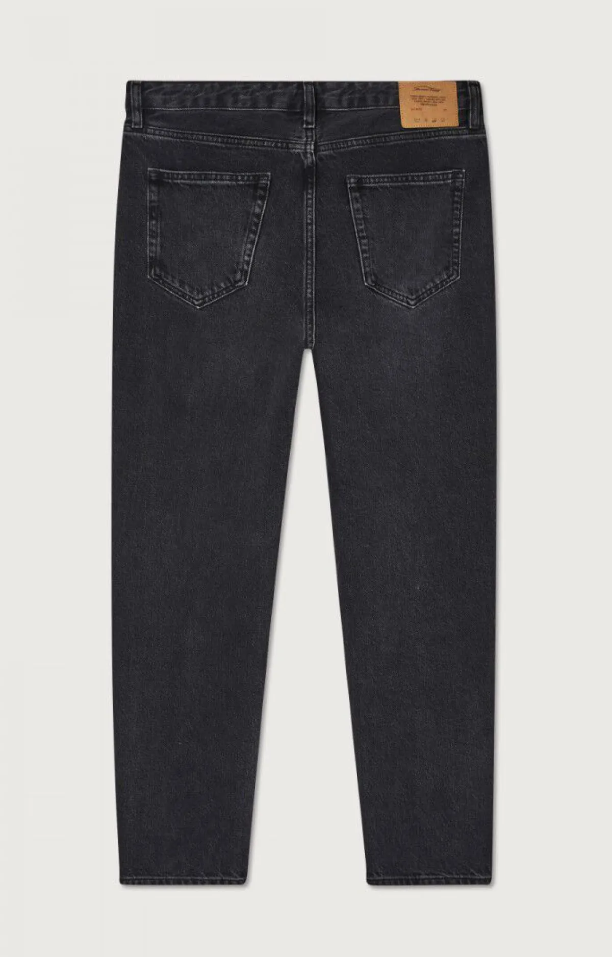 American Vintage Men'S Carrot Jeans Yopday Black Salt And Pepper Best