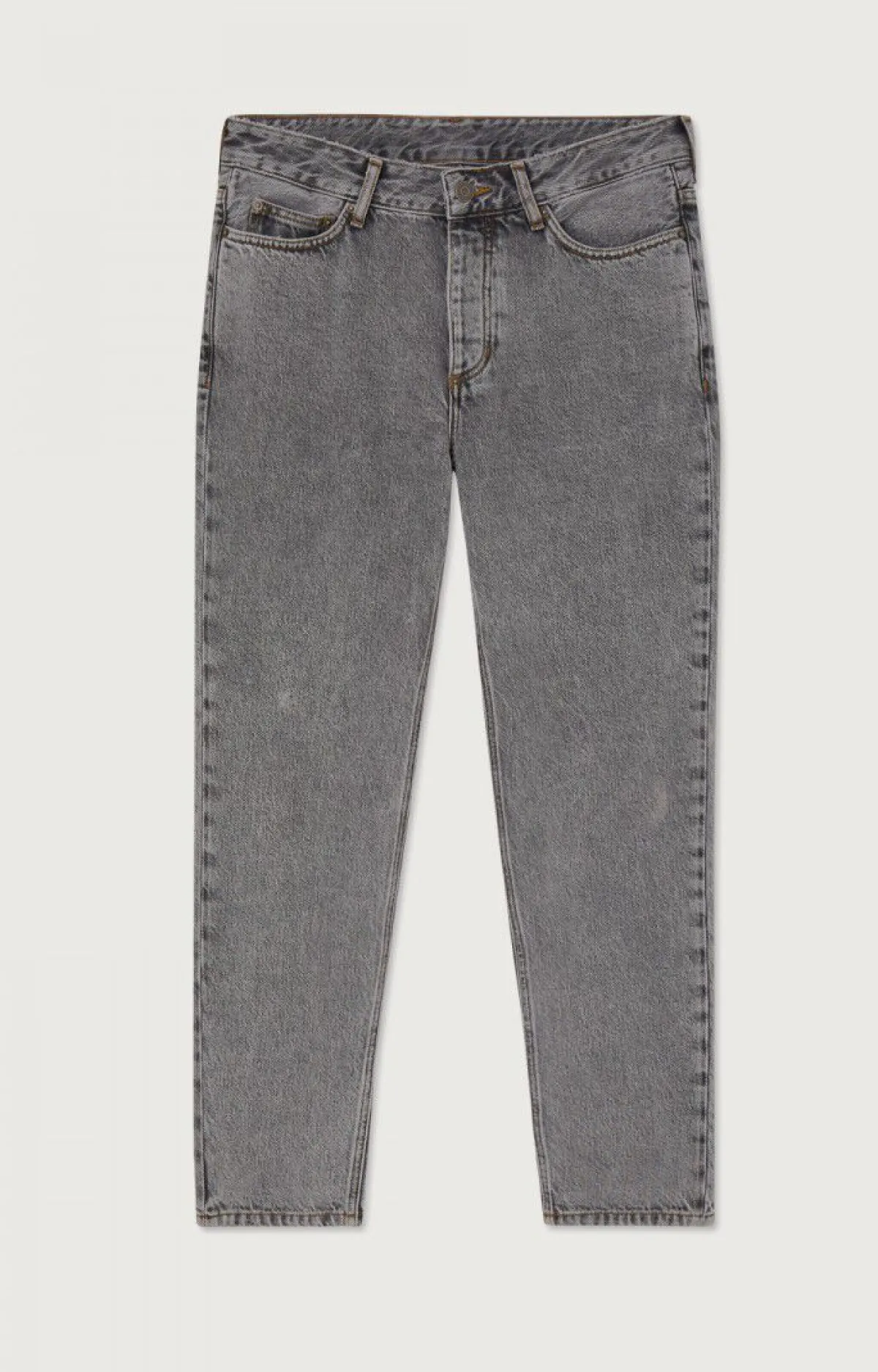 American Vintage Men'S Carrot Jeans Yopday Salt And Pepper Clearance