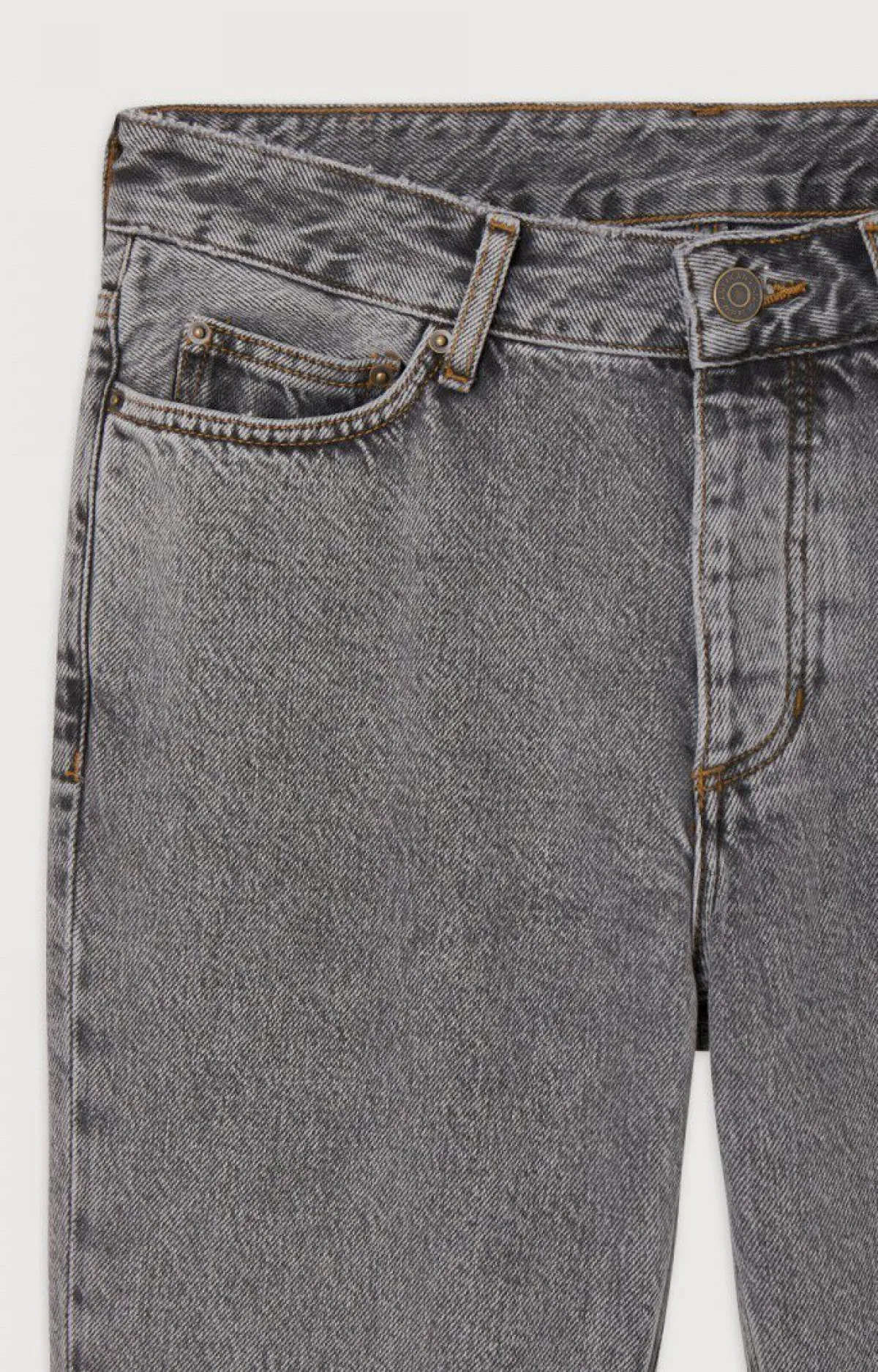 American Vintage Men'S Carrot Jeans Yopday Salt And Pepper Clearance