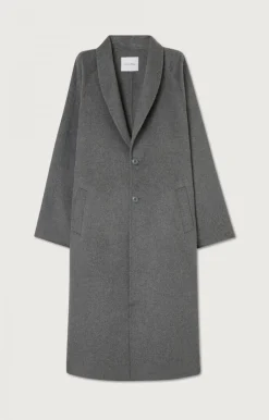 American Vintage Men'S Coat Dadoulove Charcoal Melange Best Sale