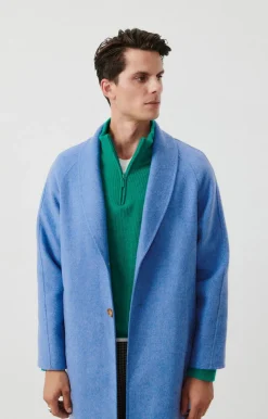 American Vintage Men'S Coat Dadoulove Lake Melange Discount