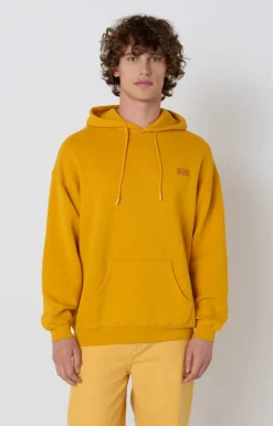 American Vintage Men'S Hoodie Izubird Vintage Mustard Hot