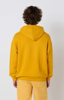 American Vintage Men'S Hoodie Izubird Vintage Mustard Hot