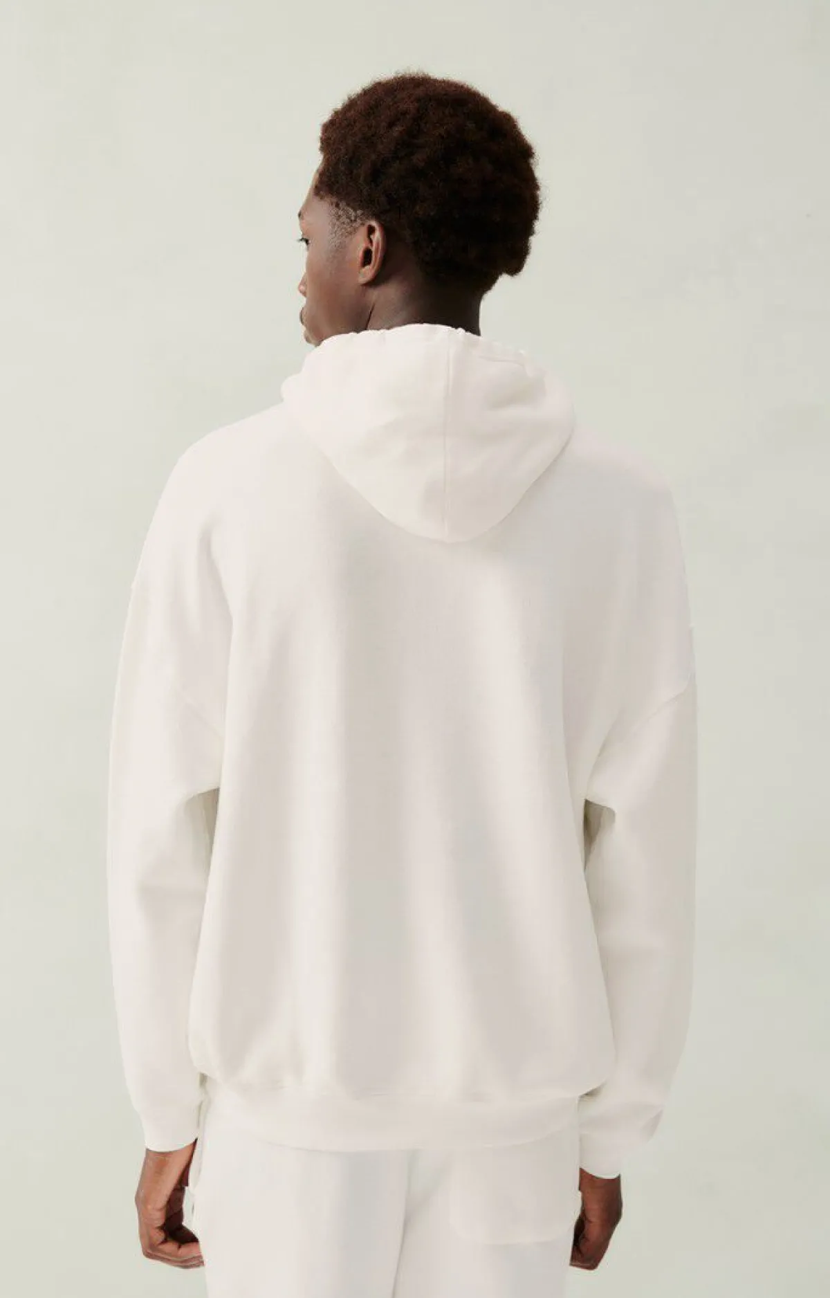 American Vintage Men'S Hoodie Izubird Vintage Milk Flash Sale