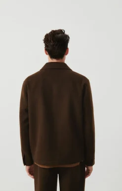 American Vintage Men'S Jacket Dadoulove Chesnut Tree Melange Hot