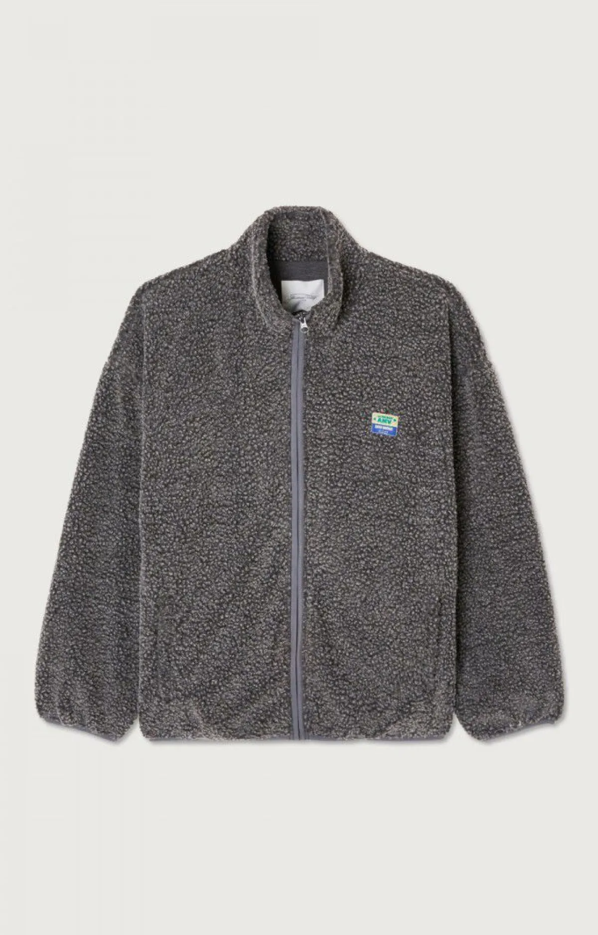 American Vintage Men'S Jacket Hoktown Charcoal Melange Cheap