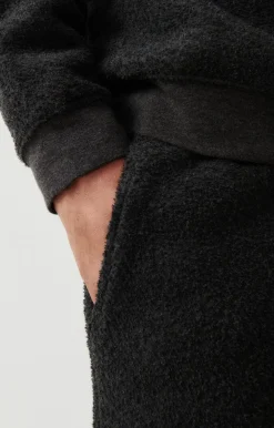 American Vintage Men'S Joggers Bobypark Charcoal Melange Store