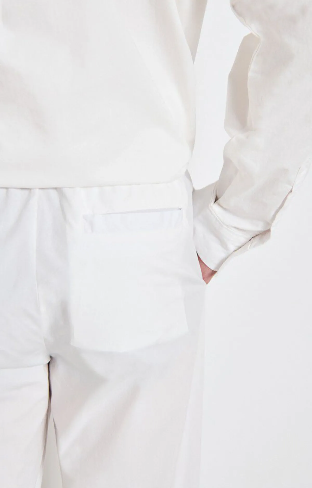 American Vintage Men'S Joggers Hydway White Cheap
