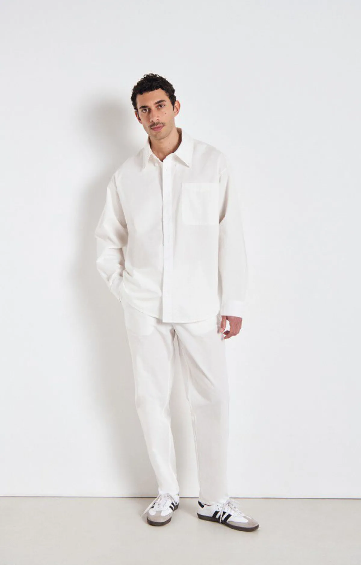 American Vintage Men'S Joggers Hydway White Cheap