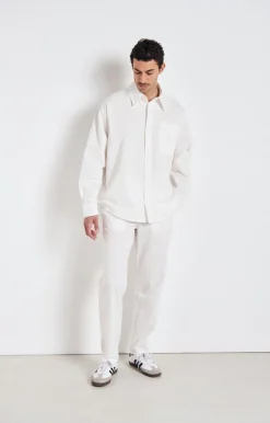 American Vintage Men'S Joggers Hydway White Cheap