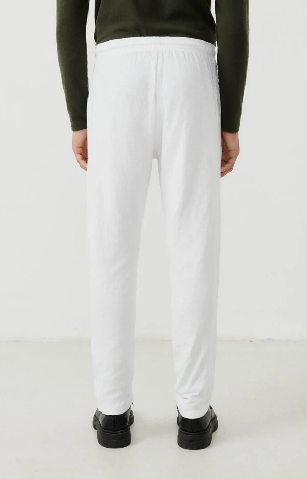 American Vintage Men'S Joggers Slycity White Flash Sale