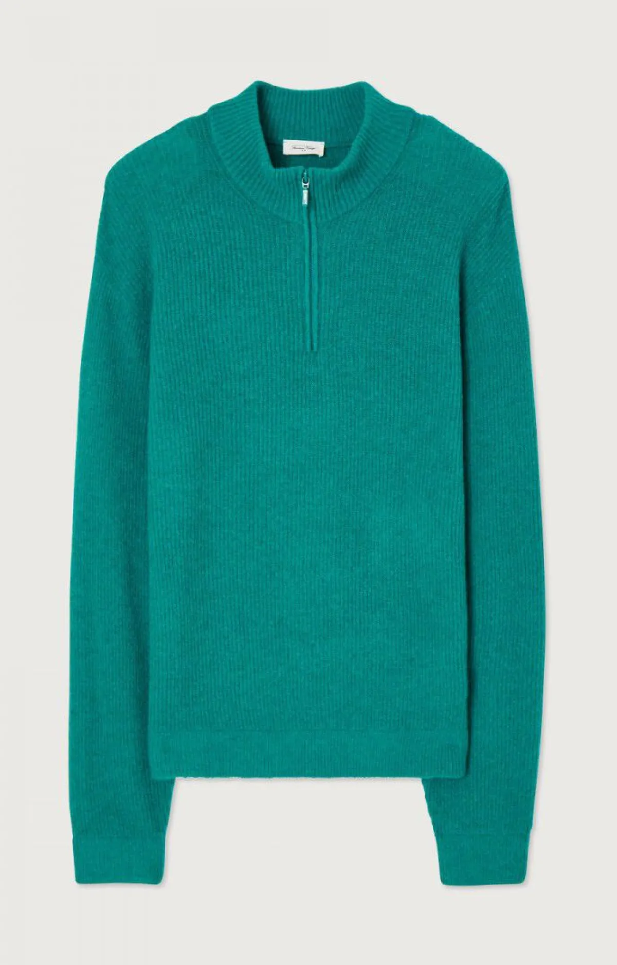 American Vintage Men'S Jumper Damsville Chlorophyll Melange Hot