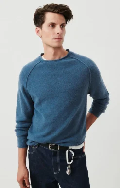 American Vintage Men'S Jumper Damsville Multimelange Neptune Outlet