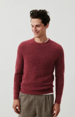 American Vintage Men'S Jumper Dazington Morello Cherry Multimelange Best Sale