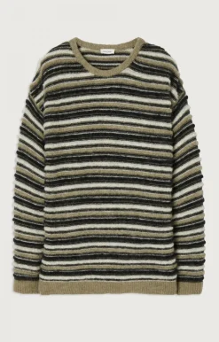 American Vintage Men'S Jumper East Rye Melange Stripes Cheap