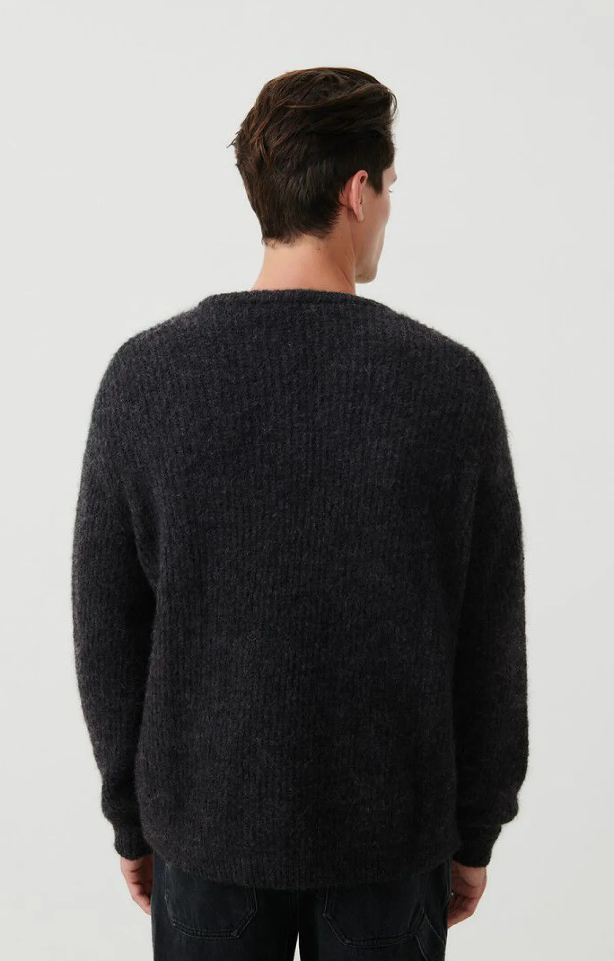 American Vintage Men'S Jumper East Charcoal Melange Cheap