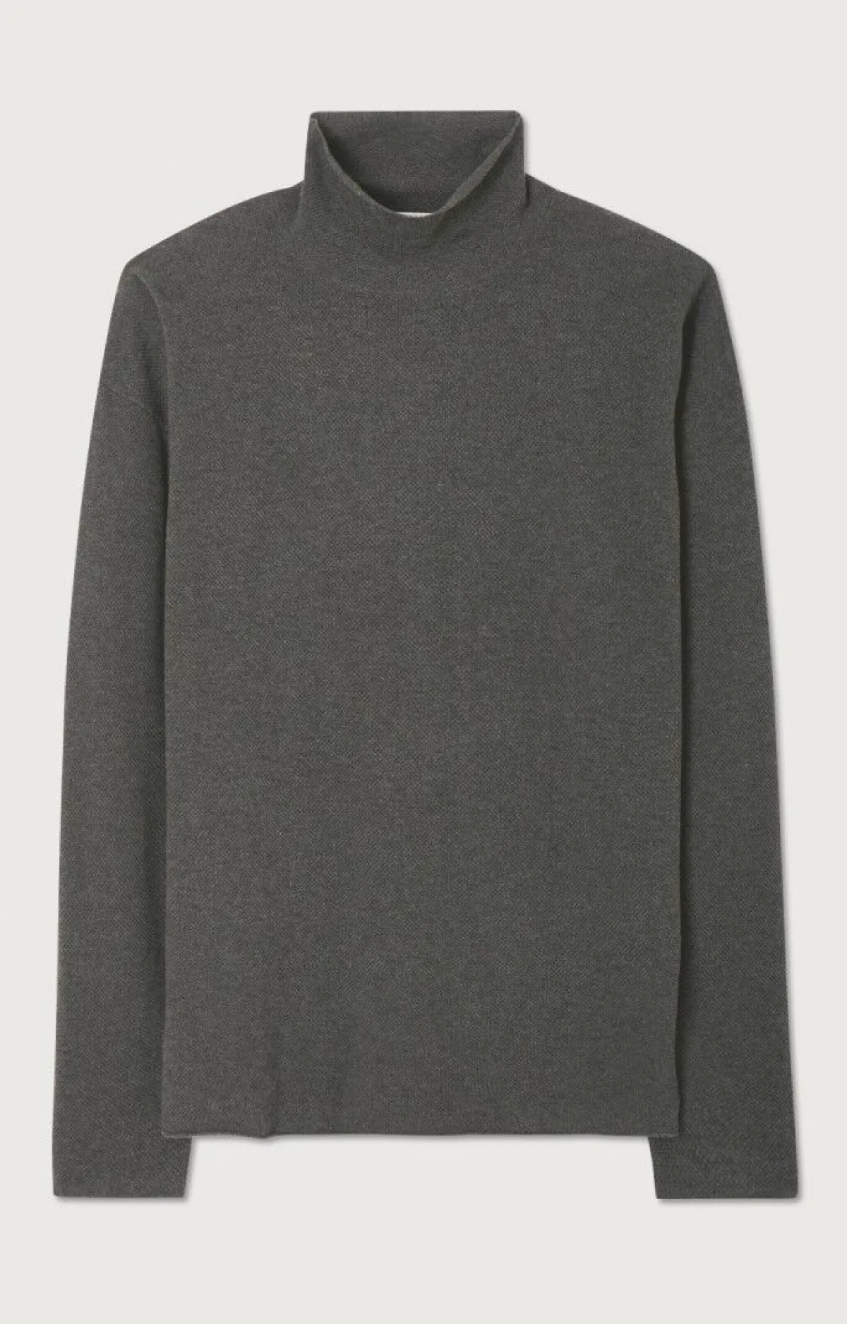 American Vintage Men'S Jumper Marcel Charcoal Melange Outlet