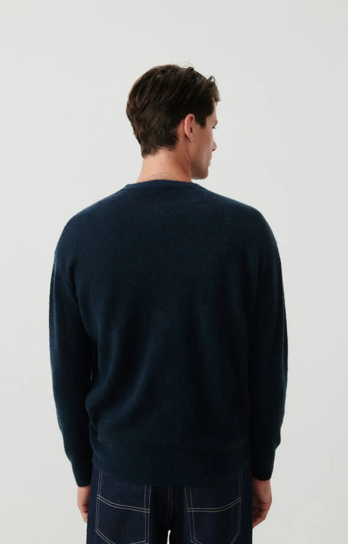 American Vintage Men'S Jumper Razpark Abysse Melange Fashion