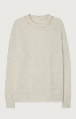 American Vintage Men'S Jumper Razpark Ecru Multimelange Discount