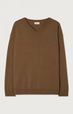 American Vintage Men'S Jumper Voxybay Brown Melange Sale