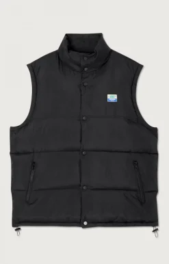 American Vintage Men'S Padded Jacket Zidibay Black Sale