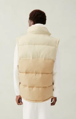 American Vintage Men'S Padded Jacket Zotcity Cream Store