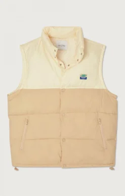 American Vintage Men'S Padded Jacket Zotcity Cream Store