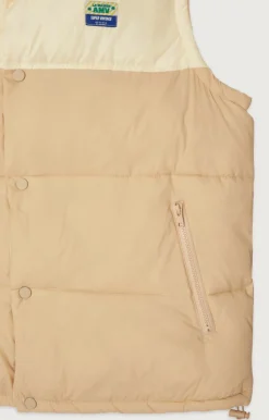American Vintage Men'S Padded Jacket Zotcity Cream Store