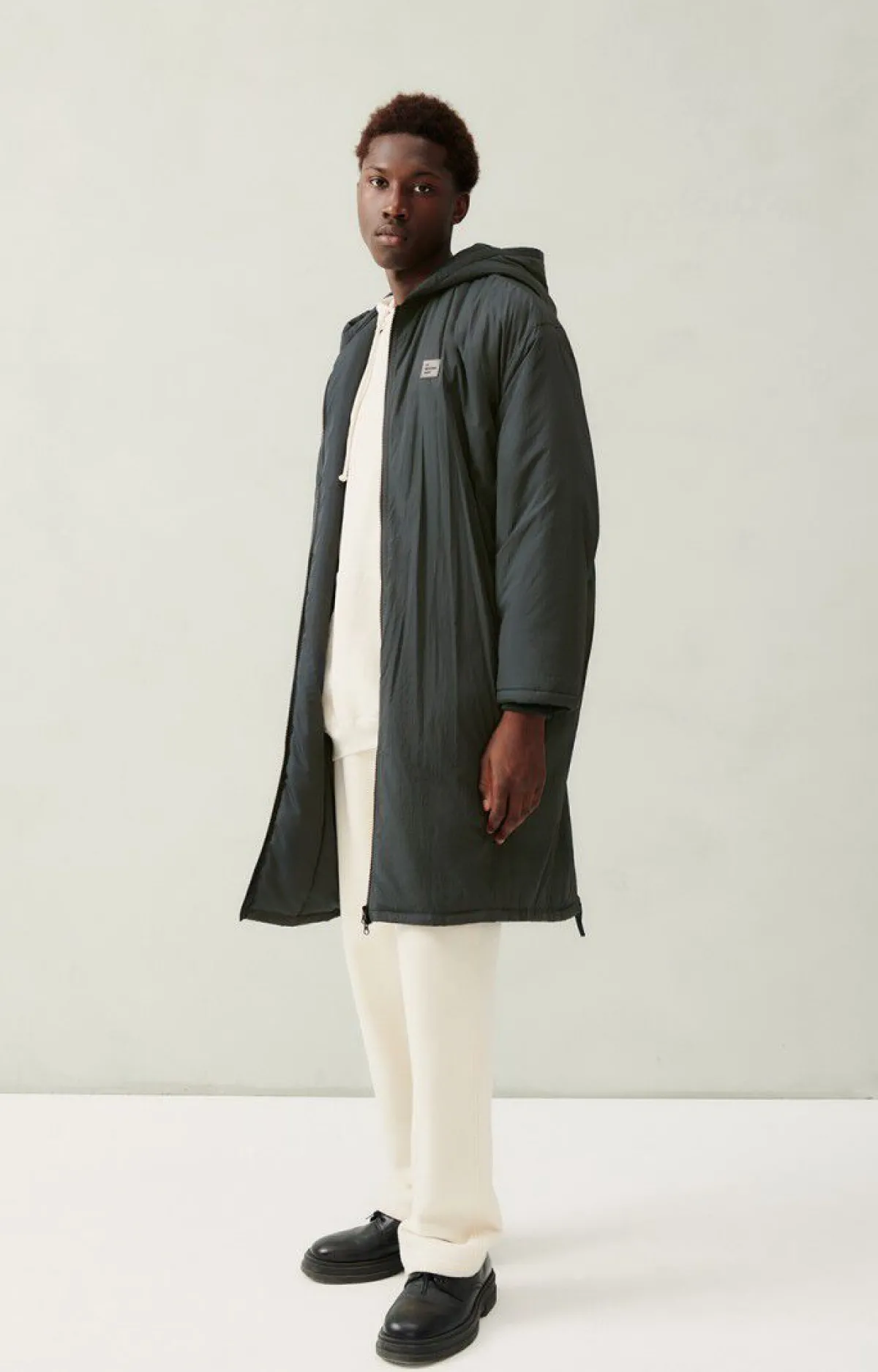 American Vintage Men'S Parka Zotcity Carbon Cheap
