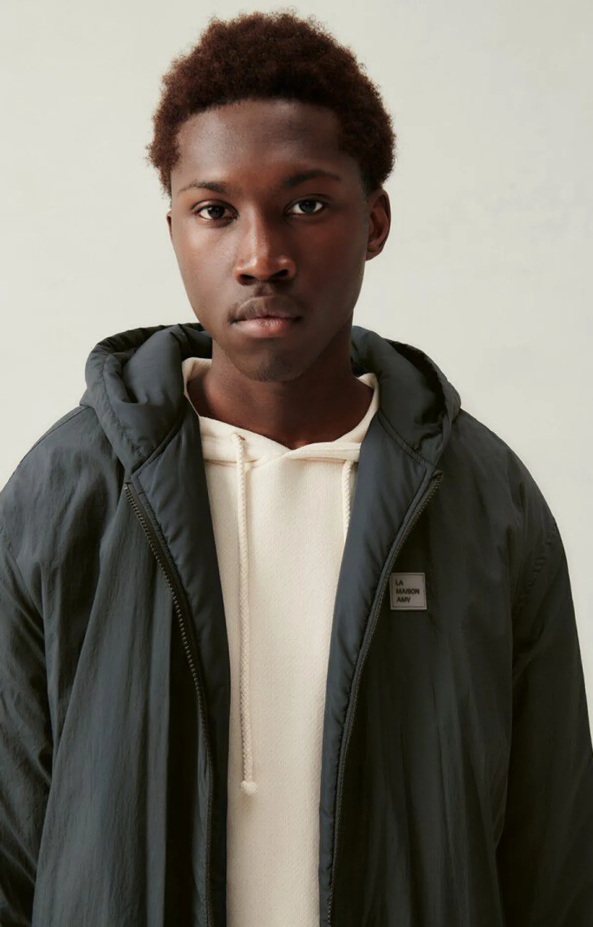 American Vintage Men'S Parka Zotcity Carbon Cheap