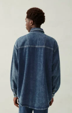 American Vintage Men'S Shirt Astury Stone Store