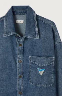 American Vintage Men'S Shirt Astury Stone Store
