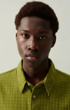 American Vintage Men'S Shirt Jofty Marsh Fashion