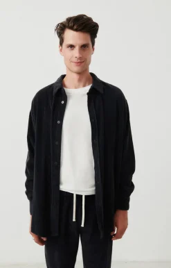 American Vintage Men'S Shirt Padow Carbon Store