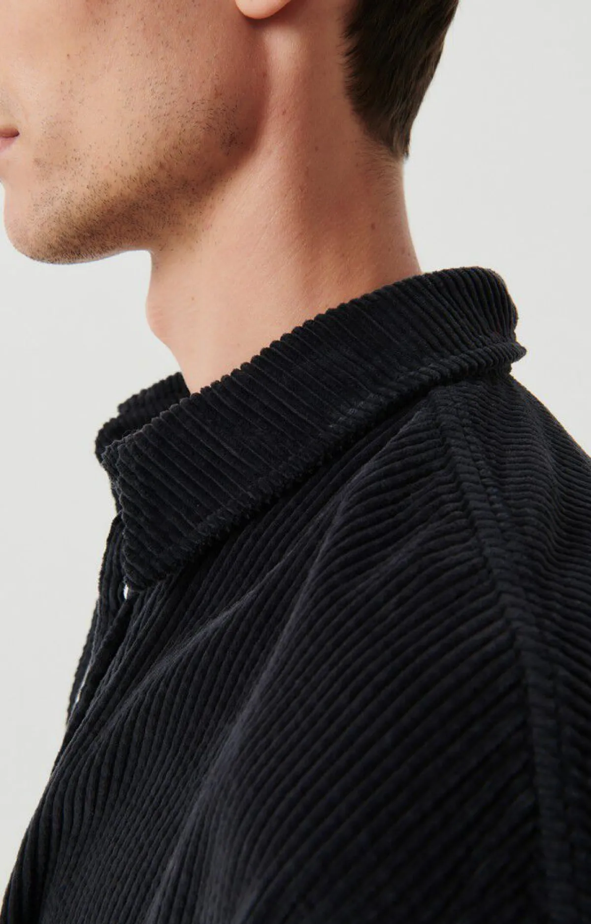 American Vintage Men'S Shirt Padow Carbon Store