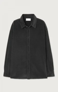 American Vintage Men'S Shirt Padow Carbon Store