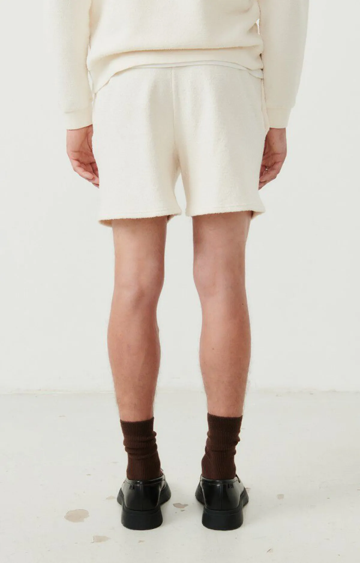 American Vintage Men'S Shorts Bobypark Ecru Best