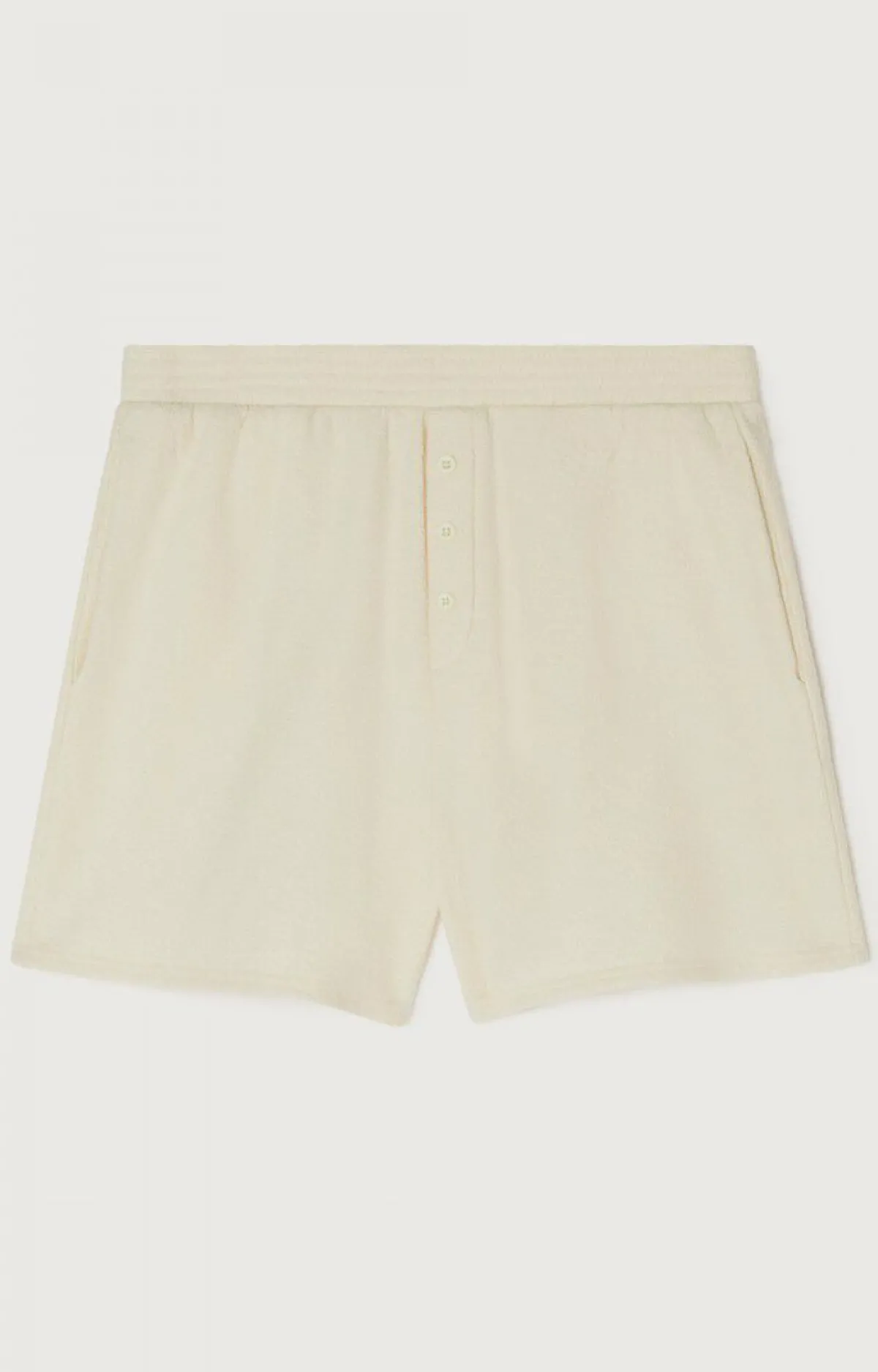 American Vintage Men'S Shorts Bobypark Ecru Best