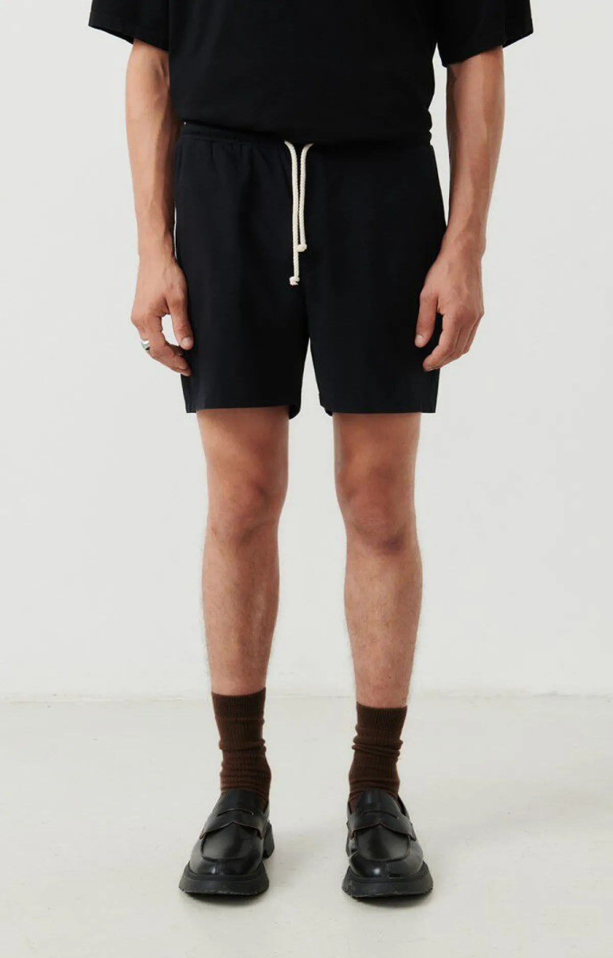 American Vintage Men'S Shorts Fizvalley Black Cheap