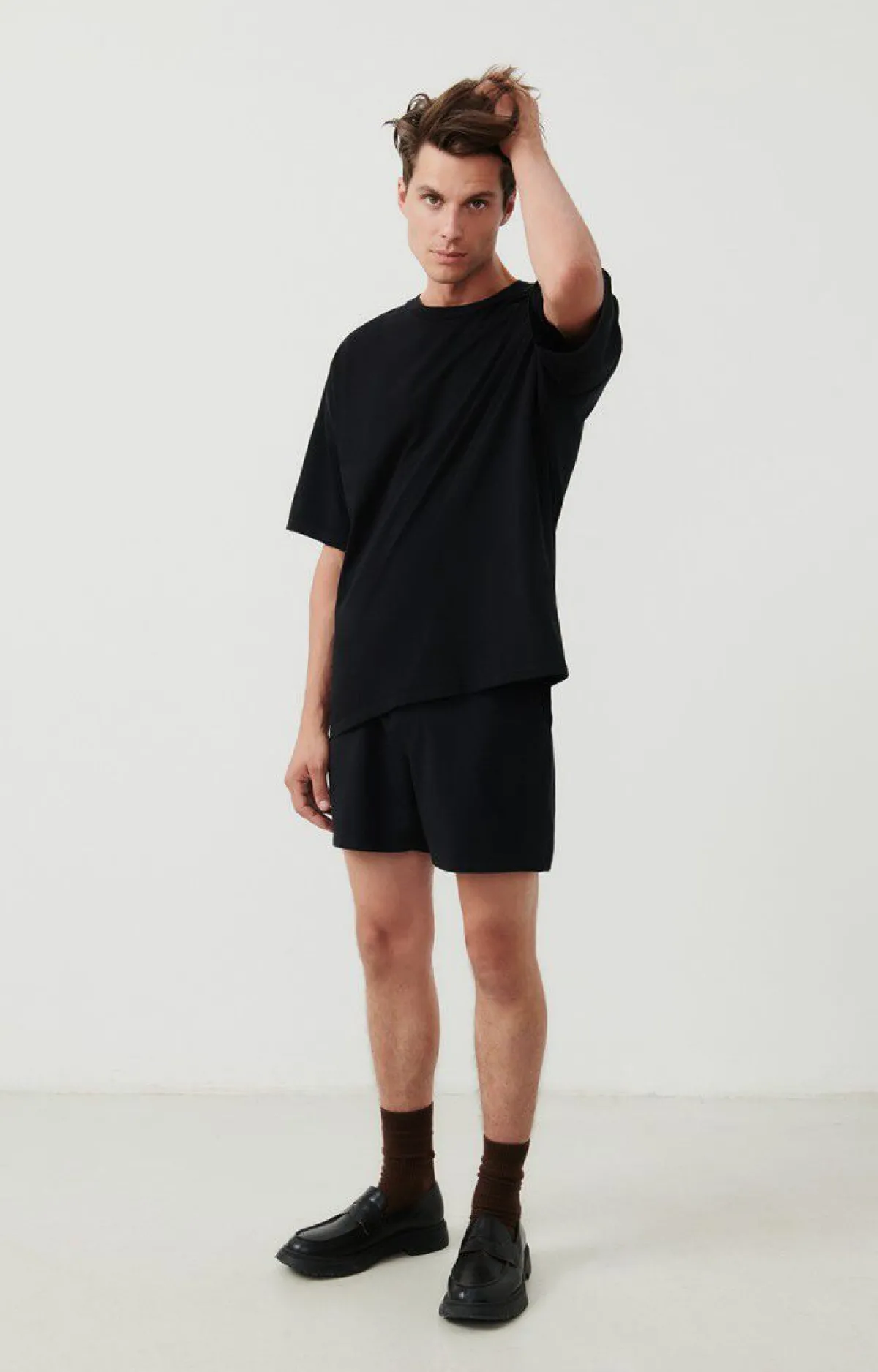 American Vintage Men'S Shorts Fizvalley Black Cheap