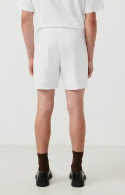American Vintage Men'S Shorts Fizvalley White Fashion