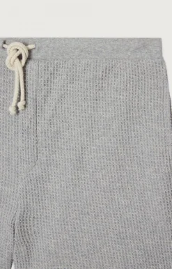 American Vintage Men'S Shorts Koukoubay Heather Grey Discount