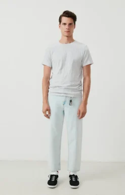 American Vintage Men'S Straight Jeans Joybird Winter Bleached Shop