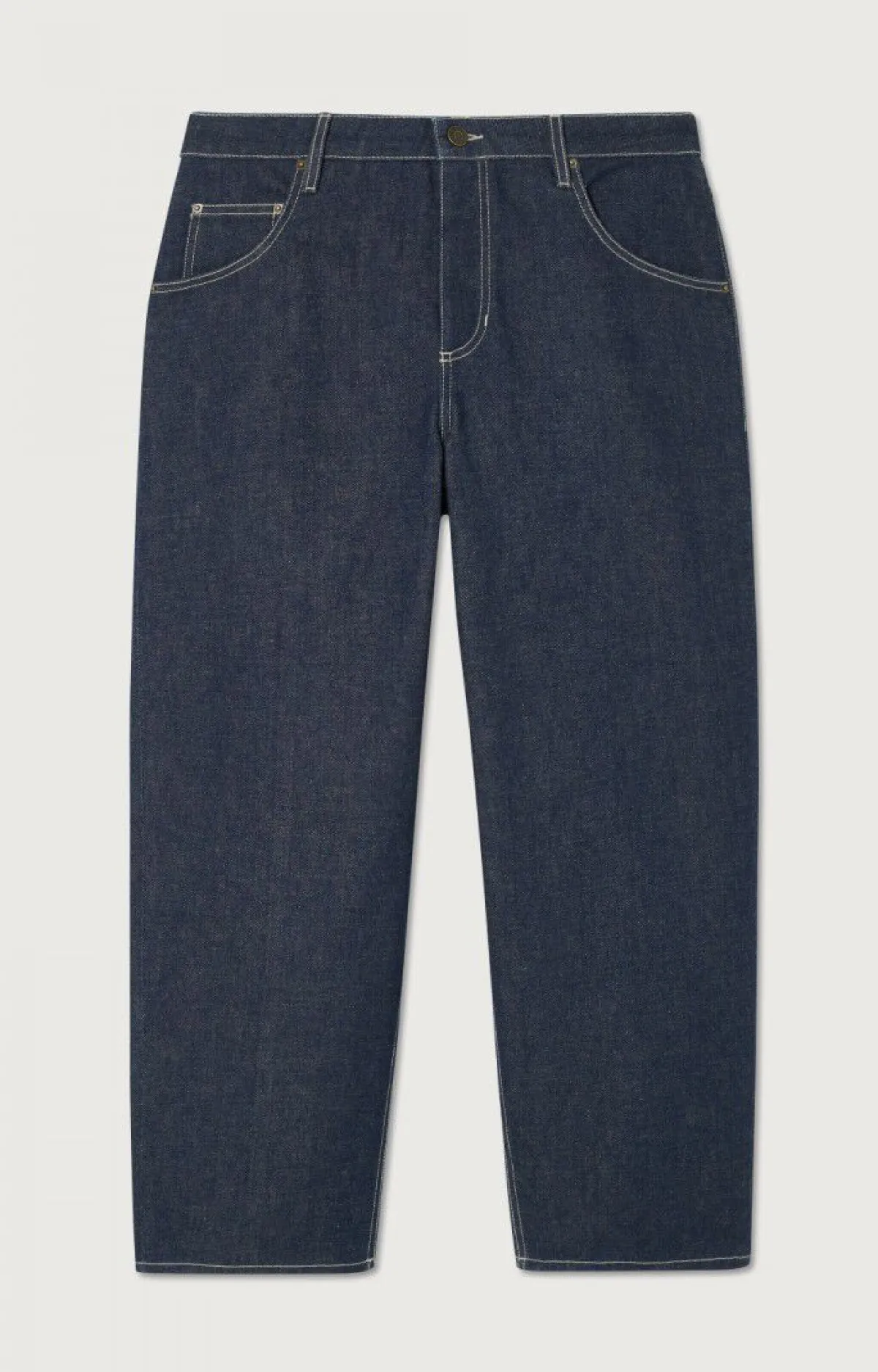 American Vintage Men'S Straight Jeans Layecity Brut Store